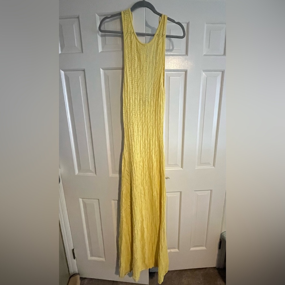 MNG yellow Maxi Dress